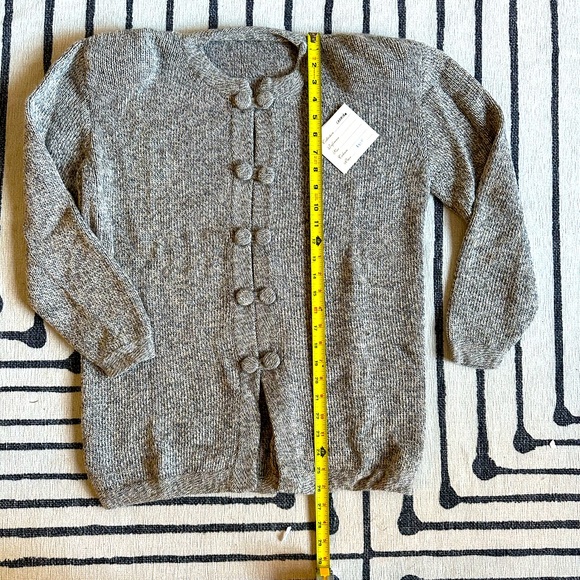 Alpaca Cardigan Sweater, Woodstock find, small business, handmade - Picture 1 of 8